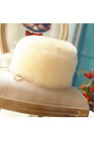 Women Faux Fur Accessory , Belt Not Included Winter Warm Thickening Fur Hat