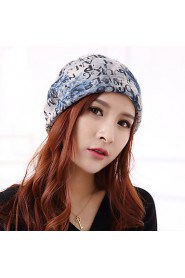 Couple Letters Printed Scarf Hat Multifunction Cotton Casual Fashion Hat