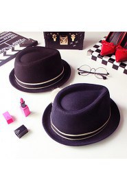 Women Nylon Fedora Hat , Vintage/ Casual Winter