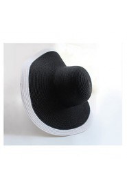 Women Casual Summer Linen/Straw Floppy Sun Hat