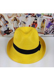 Fashion PC Unisex Straw Hat,Casual Spring/ Fall-More Color Choose