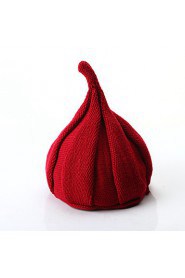 Women Casual Pure Wool Twist Warm Hedging Hat