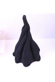 Women Casual Pure Wool Twist Warm Hedging Hat