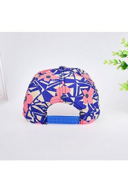 Ms. Spring Flowers Geometric Patterns Printed Fashion Hip-hop Baseball Cap