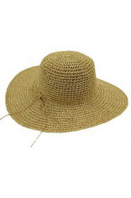 Women Straw Floppy Hat , Casual Summer