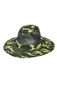 Unisex Casual Outdoor Jungle Camouflage Breathable Mesh Folding Fishing Tourism Cowboy Hat