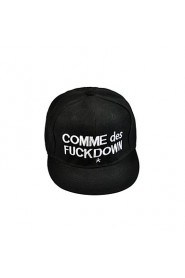 Unisex Cotton Vintage Casual Printing Letter Embroidery Baseball Crimping Cocky Hip-hop Cap