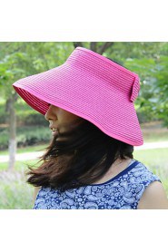 Women Summer Folding Straw Floppy Hat