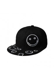 Unisex Vintage Casual Smiley Face Embroidered Baseball Cap