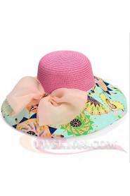 Korea Fancy Bow Beach Hat