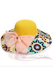 Korea Fancy Bow Beach Hat