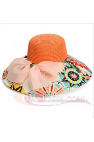 Korea Fancy Bow Beach Hat