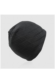 Unisex Cotton Warm Fashion Pure Color Wool Knit Caps