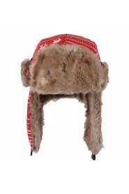 Cute Christmas Deer Protection Ear Lei Feng Warm Anti-snow Hat Knitted Wool Hat