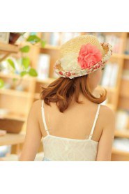 Korea Small Floral Lace Beach Hat