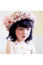 Korea Small Floral Lace Beach Hat