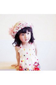 Korea Small Floral Lace Beach Hat