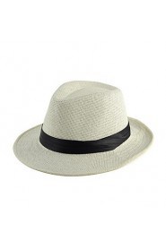 Unisex Summer Sun Wide-brimmed Straw Foldable Beach Holiday Hat