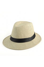 Unisex Summer Sun Wide-brimmed Straw Foldable Beach Holiday Hat