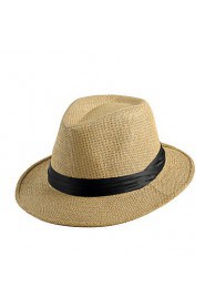 Unisex Summer Sun Wide-brimmed Straw Foldable Beach Holiday Hat