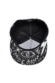 Unisex Glow Graffiti Eyes Baseball Cap