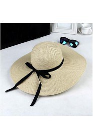 Women Casual Travelling Straw Large Brimmed Foldable Sun Hats