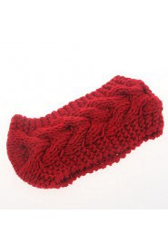 Women's Fashion Knitting Warm Flower Hoop Hat