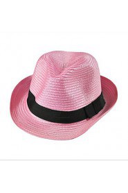 Korea Decorative Ribbon Jazz Hat