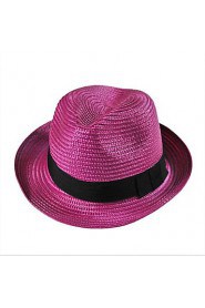 Korea Decorative Ribbon Jazz Hat