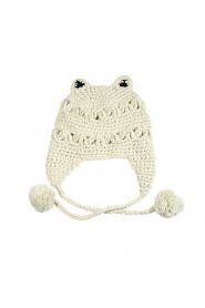 Orecchiette Devil Angle Pigtail Ball Autumn And Winter Warm Knit Wool Cap