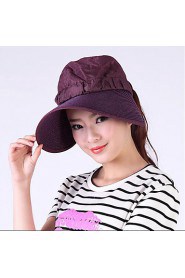 Women Summer Solid Straw Clothes Patchwork Middle Brim Foldable Straw Sun Hat