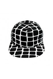 Unisex Cotton Vintage Casual Spring Summer Baseball Grid Hat