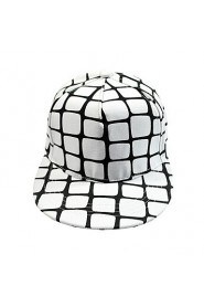 Unisex Cotton Vintage Casual Spring Summer Baseball Grid Hat