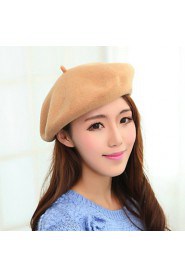 Women Wool Spring Woolen Beret Painter Cap Princess Sketch hat