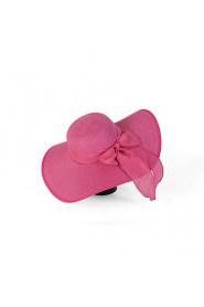 Korea Beach Hat Bow Ribbon