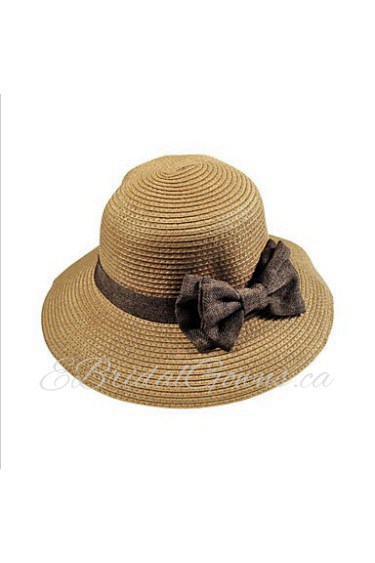 Newest Korea Bow Large Brimmed Hat