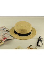 Newest Bow Straw Beach Hat