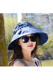 Unisex Casual Summer Empty Top Folding Sun UV Cycling Candy Colors Hat