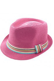 Women Straw Lively Fedora Hat,Cute/ Party/ Casual Spring/ Summer/ Fall