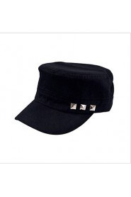 Newest Korean Casual Cotton Flat Cap Rivet