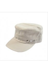 Newest Korean Casual Cotton Flat Cap Rivet