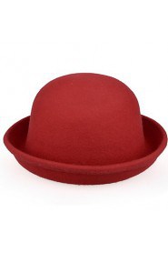 Women Vintage Wool Bowler/Cloche Hat