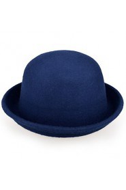 Women Vintage Wool Bowler/Cloche Hat