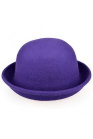 Women Vintage Wool Bowler/Cloche Hat