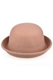 Women Vintage Wool Bowler/Cloche Hat