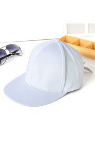 Unisex Casual Outdoor Male Ms Pure Color Bow Visor Baseball Hat