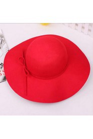 Women Wool Fedora Hat , Cute