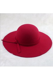 Women Wool Fedora Hat , Cute