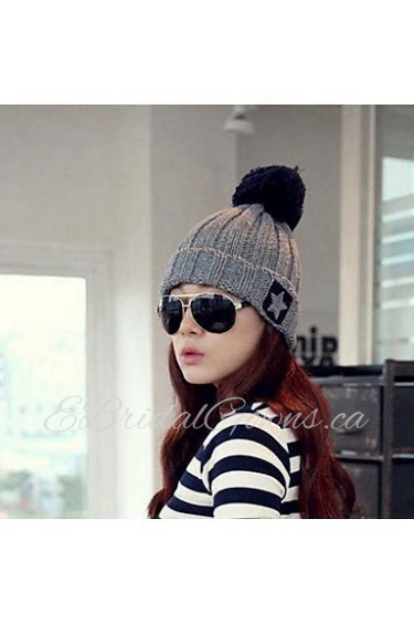 Women Knitwear Ski Hat , Cute Winter