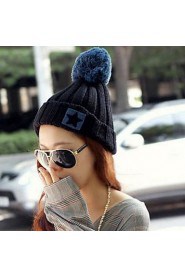 Women Knitwear Ski Hat , Cute Winter